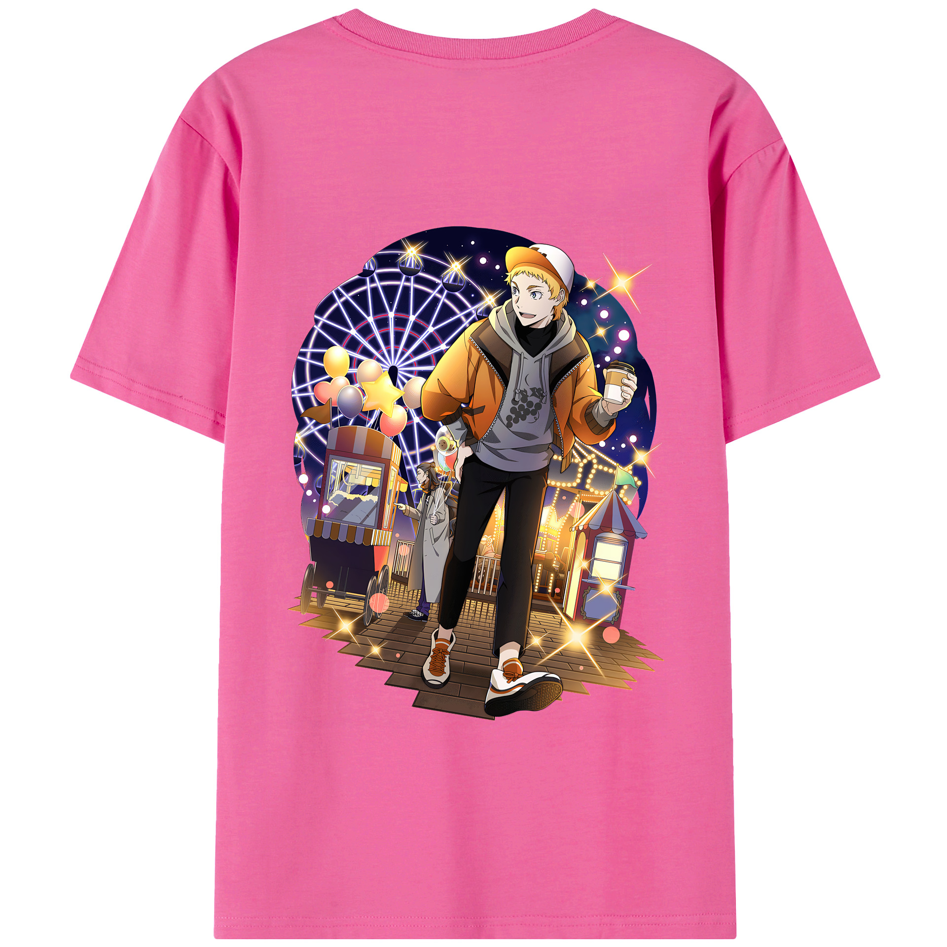 （画像用） 文豪ストレイドッグス Bungo Stray Dogs レディース半袖Tシャツ(バックプリント)
